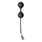 ELECTRASTIM - LULA SILICONE BLACK KEGEL EXCERSISOR - imagine 4