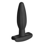ELECTRASTIM - SILICONE BLACK ROCKER BUTT PLUG SMALL - imagine 3