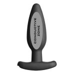 ELECTRASTIM - SILICONE BLACK ROCKER BUTT PLUG MEDIUM - imagine 5