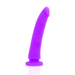DELTA CLUB - TOYS LILAC DILDO MEDICAL SILICONE 17 CM -O- 3 CM - imagine 5