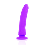 DELTA CLUB - TOYS HARNESS + DONG PURPLE SILICONE 17 CM -O- 3 CM - imagine 5