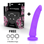 DELTA CLUB - TOYS ARNES + DONG PURPLE SILICONE 20 CM -O- 4 CM - imagine 2