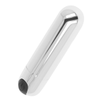 OHMAMA - SILVER VIBRATING BULLET 8 CM - imagine 3