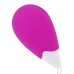 OHMAMA - TEXTURED VIBRATING EGG 10 MODES PURPLE AND WHITE - imagine 3