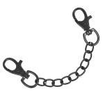 FETISH SUBMISSIVE ORIGEN - VEGAN LEATHER HANDCUFFS WITH NEOPRENE LINING - imagine 5