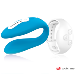 WEARWATCH - WATCHME DUAL TECHNOLOGY VIBRATOR INDIGO/SNOW - imagine 2
