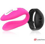 WEARWATCH - WATCHME DUAL TECHNOLOGY VIBRATOR FUCHSIA/AZABACHE - imagine 2