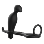 ADDICTED TOYS - ANAL PLUG WITH BLACK SILICONE RING 12 CM - imagine 4