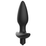 ADDICTED TOYS - MASSAGER PLUG ANAL WITH VIBRATION BLACK - imagine 5