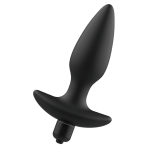 ADDICTED TOYS - MASSAGER PLUG ANAL WITH VIBRATION BLACK - imagine 3